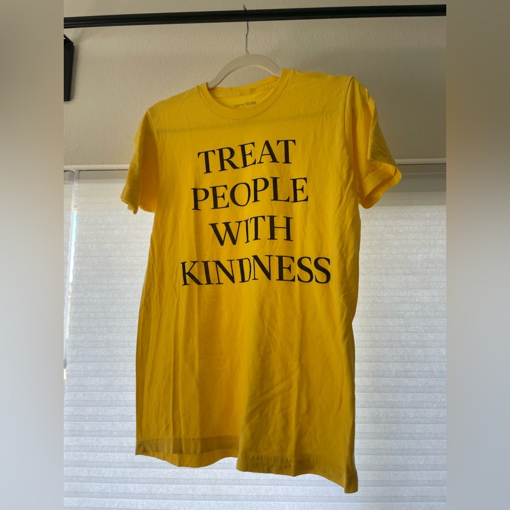 Harry Styles Treat People with Kindness original tour shirt